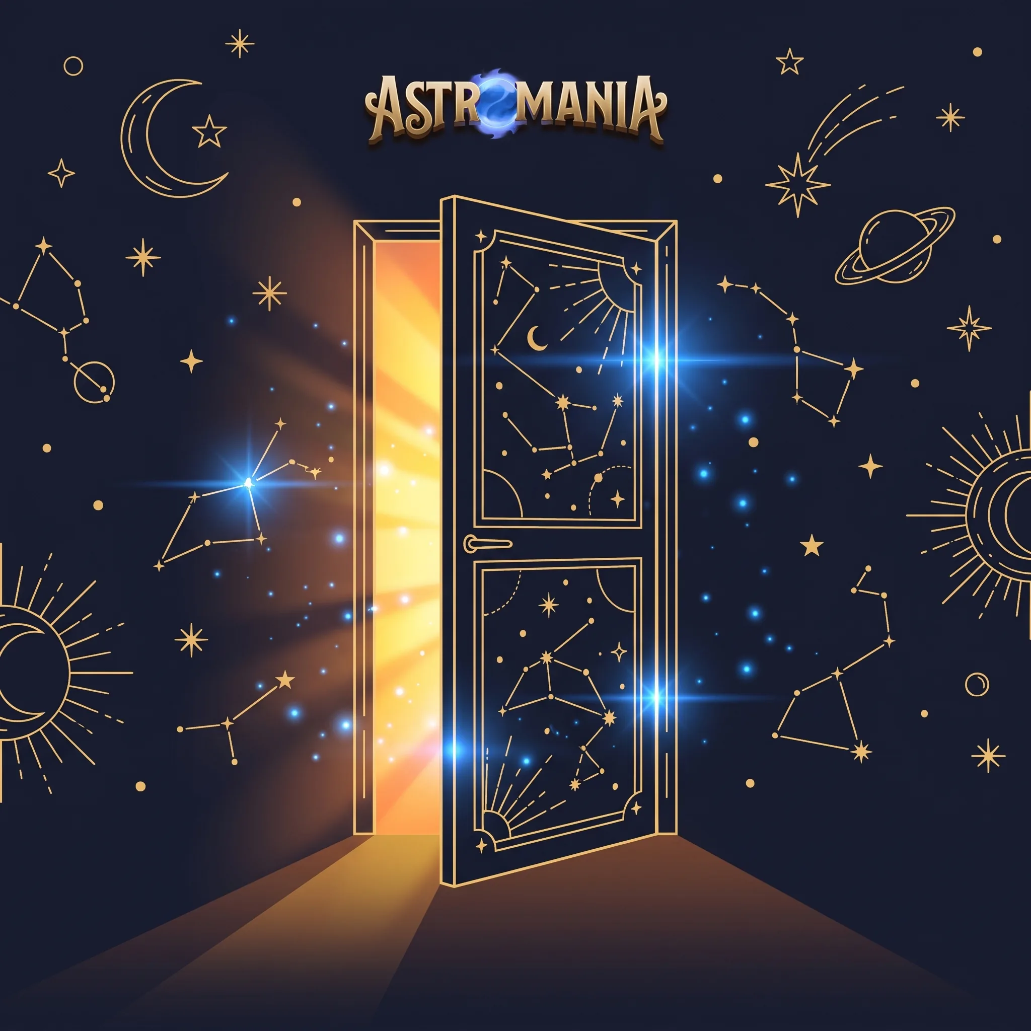 Astromania registration guide illustration