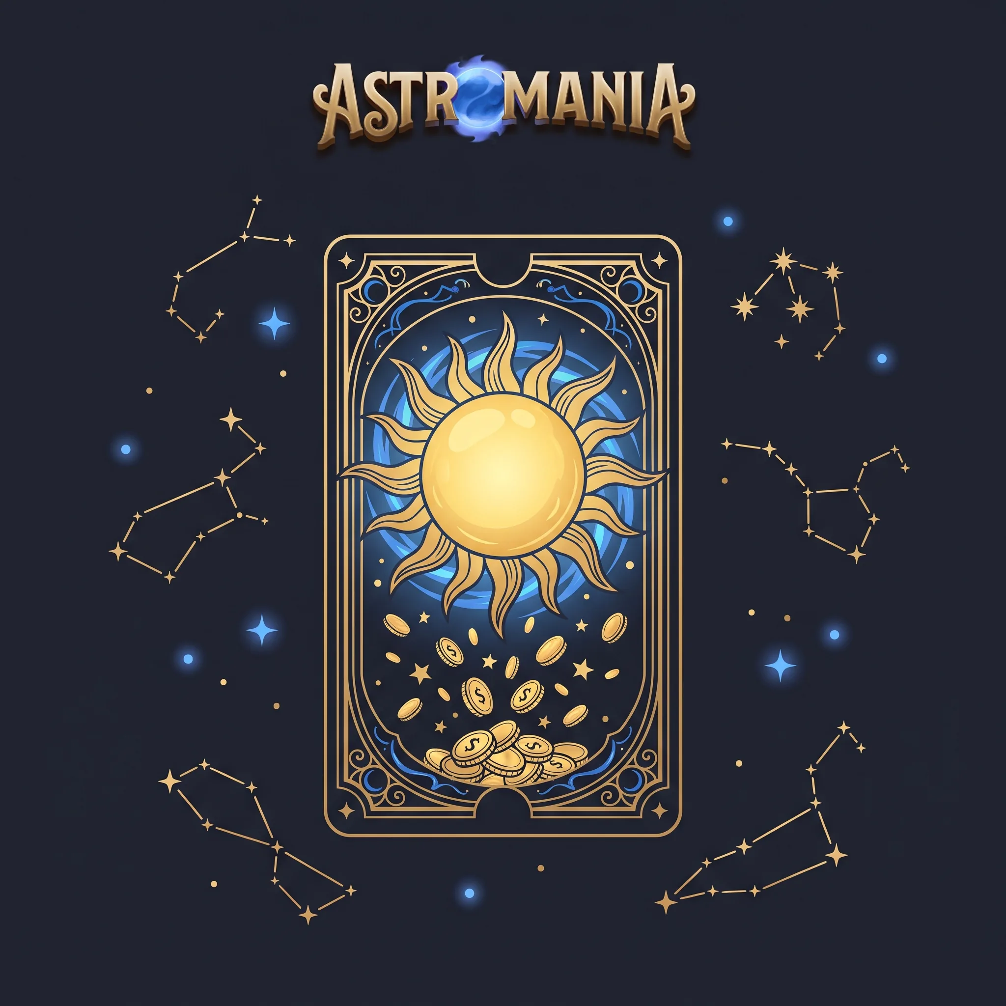 Astromania welcome bonus tarot card